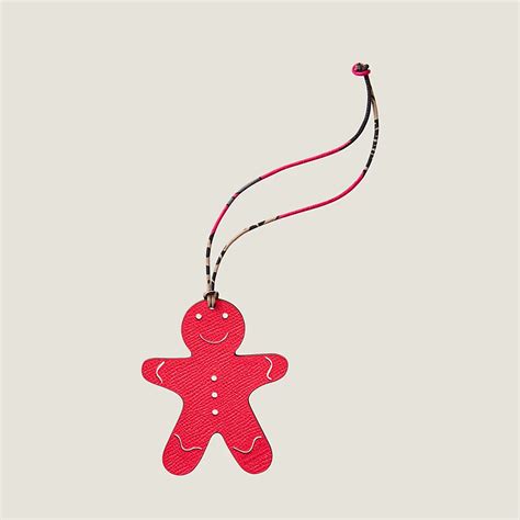 hermes gingerbread charm|Gingerbread man charm .